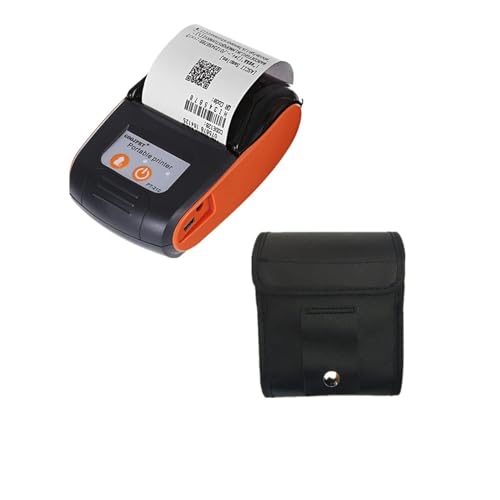 Imprimante sans encre portable mini appareil impression ticket de caisse et étiquette date