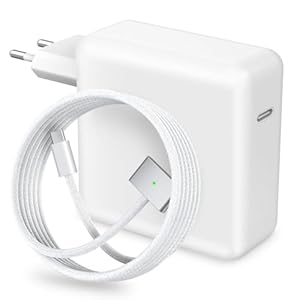 Mac Book Pro Air Ladekabel 96W USB-C auf Magnetic 3 MacBook Ladegerät Netzteil fur M5 M4 M3 M2 M1 2026 2025 2024 2023 2022 2021 Kompatibel mit MacBook Air 15" 13" MacBook Pro 14/16 mit 2M/6.6FT Kabel