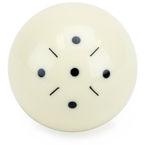 Felson Billiard Supplies Practice Cue Ball | 2" Training Cue Balls For Pool Resin With 9 Markings On Each Ball | Billiard, Game Room & Pool Table Accessories #TOP7