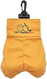 TSLBW Golf Ball Storage Bag Golf Tee Pouch Portable Golf Ball Carrier Pocket Holder Bag with Hanging Clip Buckle Carrier Pouch Waist Belt Bag for Sports Golfing Accessories