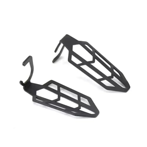 Gril de phare et cache clignotant en acier noir pour moto ADV350, ADV150 et ADV160