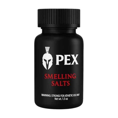 AVIVA Sports Smelling Salts for Athletes, Strong Aromatic Salts for Powerlifting, Football and Fitness, Extra Strength Scent, ADD Capful of Water to Activate