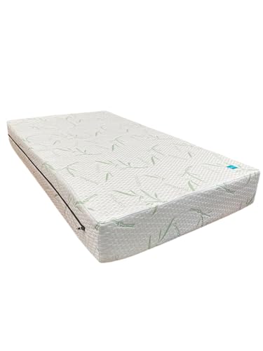 La Mejor Selección de Colchon Cuna Coppel los 5 mejores. 46 Colchón de Cuna de bebé (70 x 130 x 15) con Funda de Bambú Transpirable y Lavable | Hecho en México por Colchones Dorm® | 18 Certificaciones Internacionales