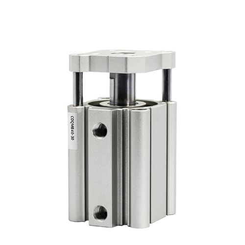 Cylindre pneumatique compact CQM40 anti-rotation à guidage précis 45mm
