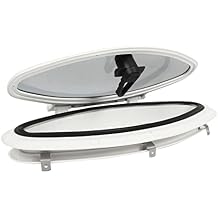 Boat Portlight Window Made of Stainless Steel AntiAging Oval Porthole Design Suitable for Boat, Yacht, Ship, and RV Provides a and Stylish Window Option for Marine