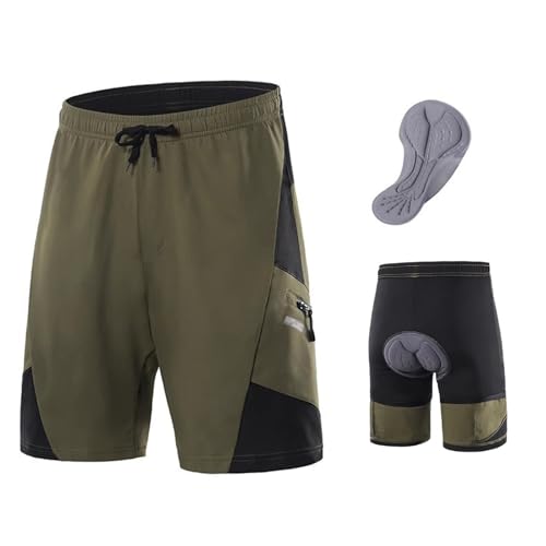 Shorts de ciclismo acolchados 3D para hombre miniatura 1