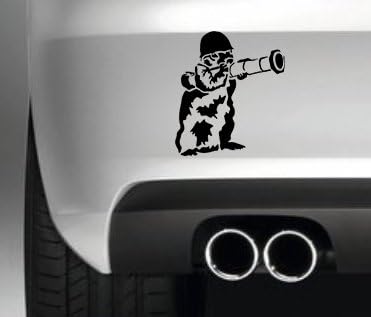 KILLER SQUIRELL BUMPER STICKER FUNNY BUMPER STICKER CAR VAN 4X4 WINDOW PAINTWORK DECAL GRAPHIC