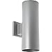 Progress Lighting P5675-82 Wall Cylinder Outdoor Light, PAR 30, 5" x 14" (Metallic Gray)