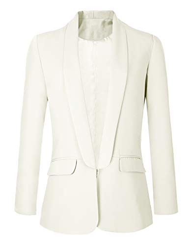 Urban GoCo Mujeres Blazers Chaqueta de Traje Slim Fit Elegante Oficina Negocios...