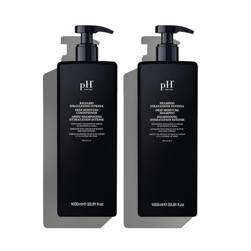 pH PURE HAIR Deep Moisture Shampoo & Conditioner Set -