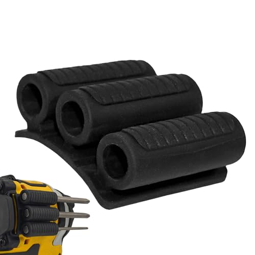 Fondina porta punte, porta punte per trapano, organizer per utensili da trapano, adesivo comodo per la maggior parte delle costruzioni