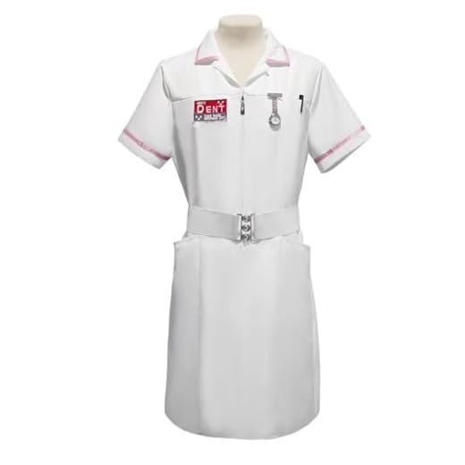 COSLANDERS - Disfraz de Joker de caballero oscuro para hombre, disfraz de enfermera, uniforme de Halloween, disfraz de Joker de caballero oscuro (estilo 1, M)