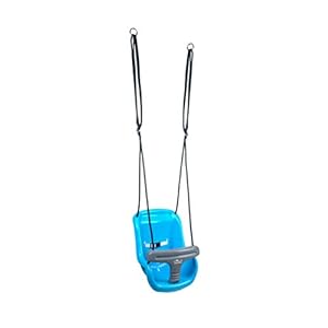 HUDORA 72174/00 babyschommel-tweedelige babyschommel met afneembare veiligheidsbarrière voor eenvoudig in- en uitstappen