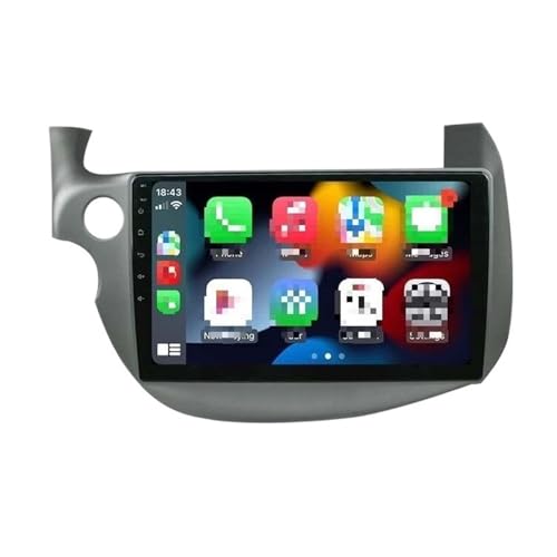 Sistema de navegación para automóviles Radio estéreo para Coche con GPS, 2+32 GB, Android 12.0, Wi-Fi y Reproductor CarPlay para Honda