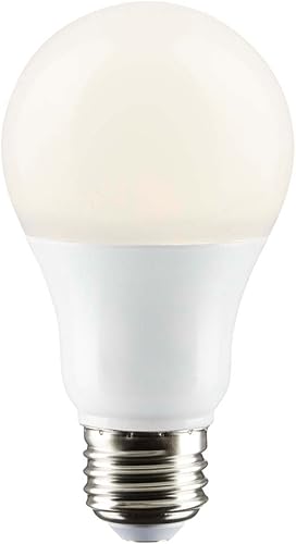 Miniatura 2 de Satco Bombilla LED E26 de 8.8 W, 4000 K, clasificación de 25000 horas, regulable, blanco