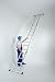 WORHAN® 4.6m Escalera Multiuso con 2 Plataformas de Acero Multifuncional Plegable Tijera...