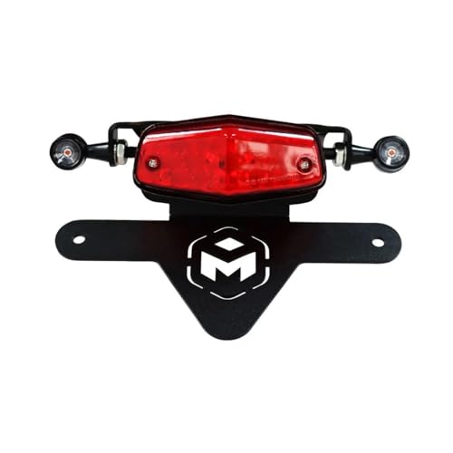 Support Plaque Moto Rétro et Indicateurs Tournage Robustes pour Brixton Cromwell 1200
