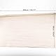CAPASTEC Käsetuch Tischläufer für Hochzeit, 300 cm L x 90 cm B,Tischdecke für Wohnzimmer, Esszimmer, Balkon, Garten Beige.