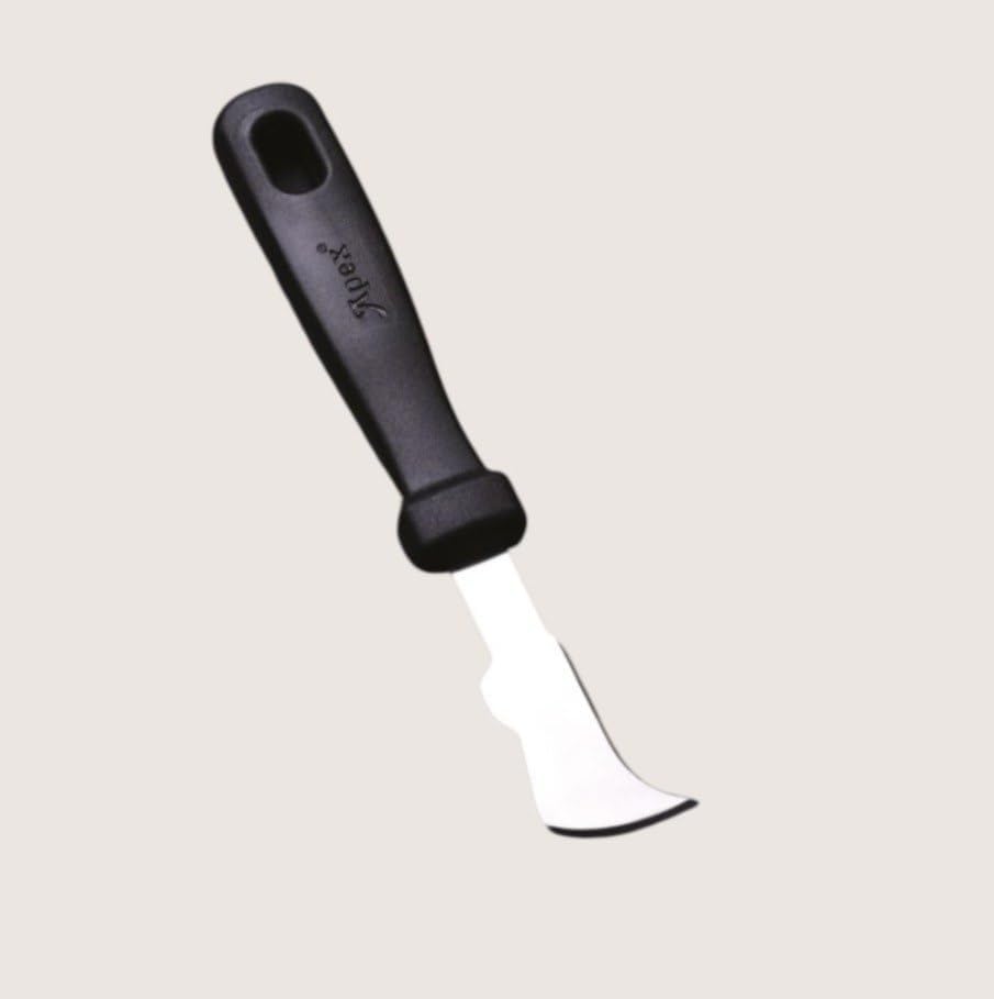 Stainless Steel Coconut Splitter Tool - Manual Coconut Scraper, Grater & Slicer for Fresh Flesh Removal - Heavy Duty Traditional Indian Style Coconut Meat Remover Cutter with Ergonomic Comfort Grip-image-24