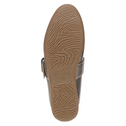 Dansko Lotus Mule Mary Jane Flats for Women - Arch Support, Soft Leather, Adjustable Buckle, All-Day Comfort, Quality Construction3