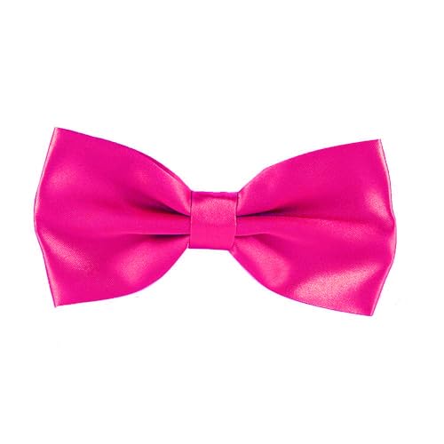 Image of Mens Classic Solid colour Bowtie 6pcs /12pcs Combo Pre-tied Satin polyester Formal tuxedo Bow tie Set For Boy Women and Men & Adjustable Length
