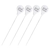OSALADI 4 Stück Kuchenprüfset Edelstahl mit Ergonomischem Griff Langlebiger Kuchenprobestecher für Backen und Getränke Bruchfest Kompakt für Präzise Kuchen und Getränketests