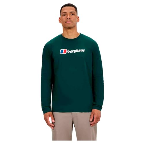 Berghaus Men's Big Logo Long Sleeve Tee