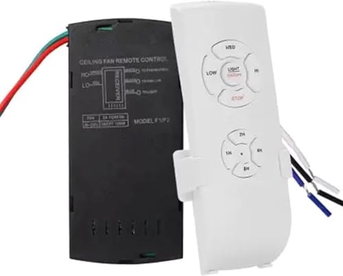 Quick Sense (QS-RF02):Smart Universal Wireless Ceiling Fan and Light Controller Kit Remote Adjust...
