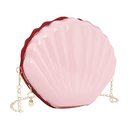 Women Mini Seashell Evening Clutch Handbag Cross-body Bag Shoulder Bag3