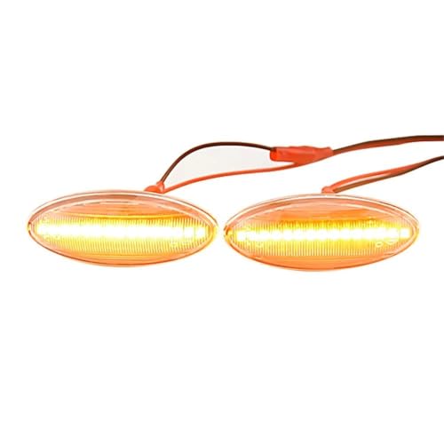 Luz LED dinámica de señal de giro para Toyota RAV4 intermitentes laterales secuenciales