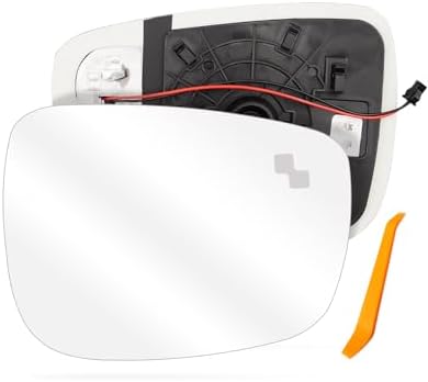 Passenger Side Heated Mirror Glass, Right Upper Tow Mirror...