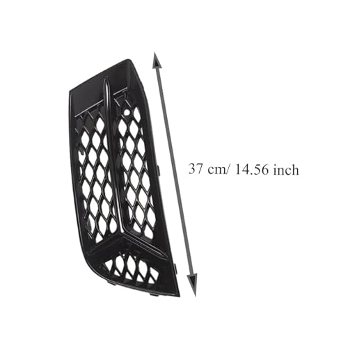 Grille antibrouillard en maille nid d'abeille ventilée pour pare-choc avant Audi A3 Berline