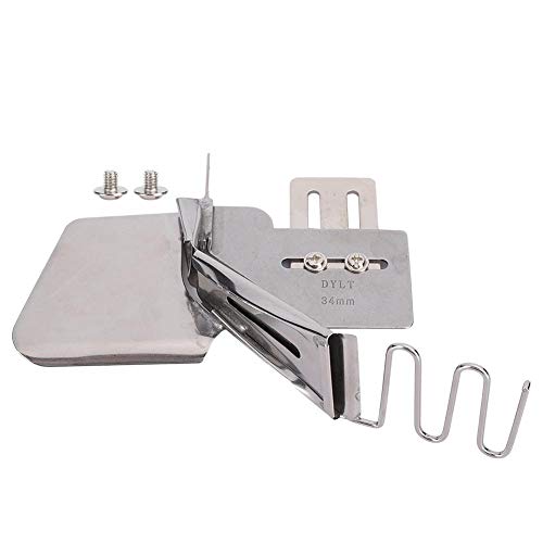 4-fach Nähmaschine Flat Seamer Folder Binding Attachment Tape Binder Nähsämmer Double Folder Stretch Cylinder für industrielles Steppstich maschinen zubehör(40mm)