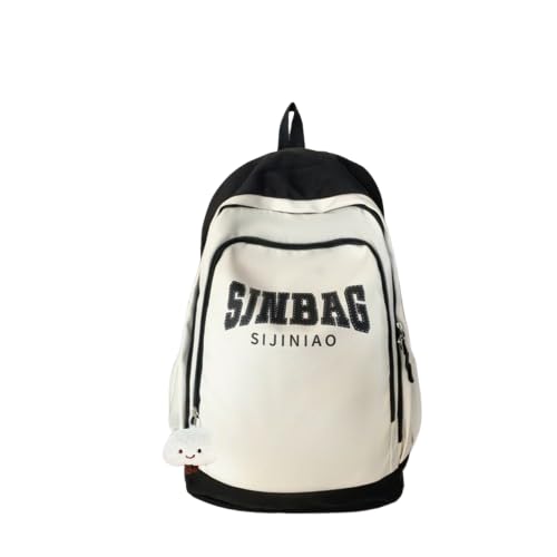 30 Litre Korean Style School Bag Water-Resistant Laptop & Travel Backpack - Unisex Large 18 Inches Multipurpose Student Backpack for Boys & Girls, Men & Women