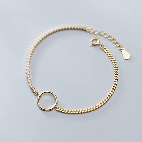 Bracelet à breloques réglable et bijoux de mode en argent S925 - 2