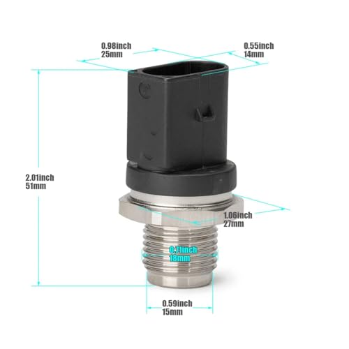 Capteur pression de rampe contre les pertes de puissance de Dodge Sprinter 2500 - 6