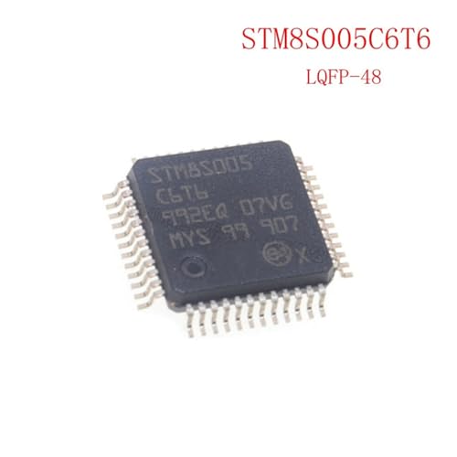 STM8S005C6T6 puce MCU 8-bit haute performance pour automatisme LQFP48
