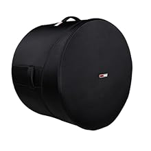 Designed to Fit 22" x 16" Bass Drums with Mounting Hardware and Features Exterior Sizing Tags for Easy Identification Multi-Layered Exterior Construction with Durable 1000D Black Nylon Tear, Puncture, Abrasion, and Harsh Weather Resistant Fabric—Plus...