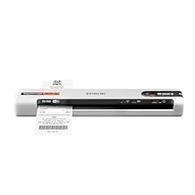جهاز Epson RapidReceipt RR-70W اللاسلكي المحمول لإيصالات الضرائب وماسح المستندات الملونة مع برنامج إدارة البيانات المجاني لأجهزة الكمبيوتر الشخصية وأجهزة Mac
