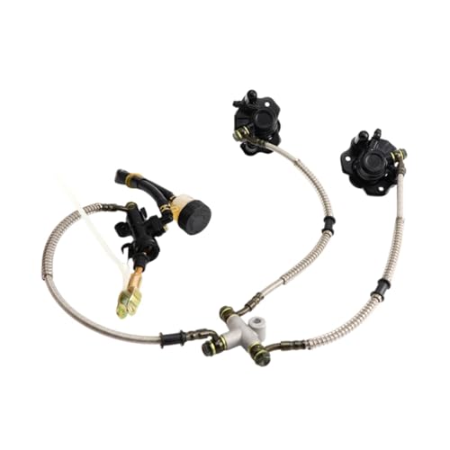 Aymzbd Kit de Karting, Remplacement, Robuste, étriers, Ensemble de Frein Arrière, Hydraulique pour 125, 200, sans Disque de Frein – vue 7