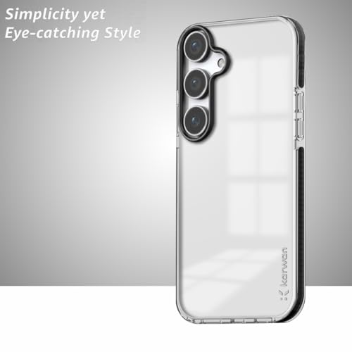 Image of KARWAN Back Cover| Samsung Galaxy S24 Plus Back Cover |Polycarbonate Material| Full Camera Protection |Perfectly Fit| Case for Samsung Galaxy S24 Plus - Transparent