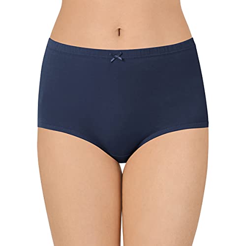Image of Amante Solid High Rise Full Coverage Full Brief Panties (Pack of 3)