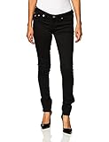 True Religion Women's Halle Low Rise Skinny Fit Jean with Back Flap Pockets, Body Rinse, 29