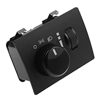 GLILAR Lichtschalter Scheinwerfer Kompatibel Mit Dodge Für Challenger Für Magnum Für Charger 2006–2012, Auto-Scheinwerfer, Nebelscheinwerfer, Lampensteuerschalter, Scheinwerferschalter 68019567AC