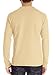 NITAGUT Mens Fashion Casual Front Placket Basic Long Sleeve Henley T-Shirts (L, Beige)