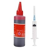 ♡ Las características físicas y químicas de la tinta han sido estrictamente verificadas, analizadas e investigadas, y son compatibles con la tinta original.La tinta del chorro es siempre redonda, uniforme y transparente.