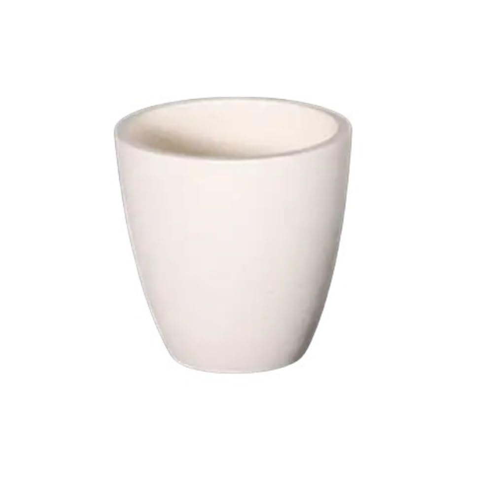 DaneGPT Alumina Crucible with Lid 5ml to 500ml Ceramic Sample Cup for Industrial Heating and Testing