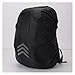 Fnacuody Backpack Cover Backpack Waterproof Cover Reflective 10-50L Visibility Portable Anti Slip Rain for Heavy-Duty Pack(Black XS (8-17L))
