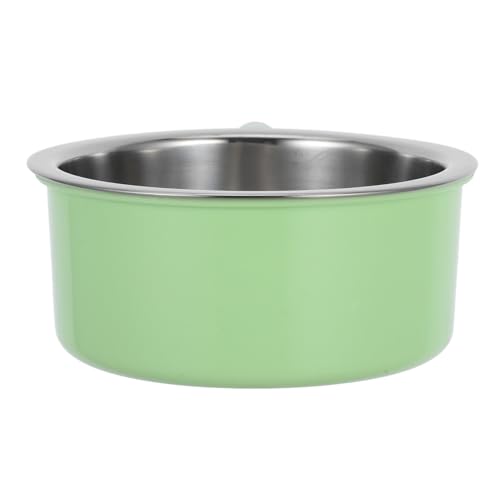 SEWOART Stainless Steel Bird Feeder Bowl for Small Birds Easy to Clean Parrot Food and Water Holder for Bird Cages Durable and Optimal Capacity for Feeding Parakeets Cockatiels