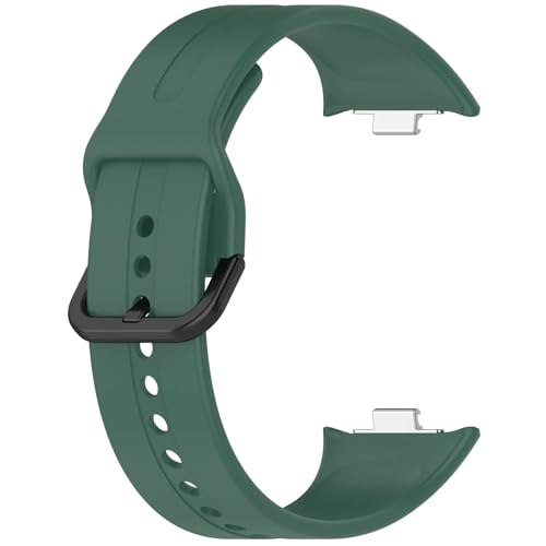 [�����ȓX] �����j�o�b�N���\�t�g�V���R���X�g���b�v �ɓK�� Redmi watch6/5/4 ���v�����p���X�g�o���h�Ă��܂�(Deep Green)